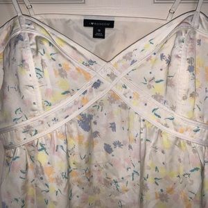 Floral I heart Ronson Slip Dress w/open back